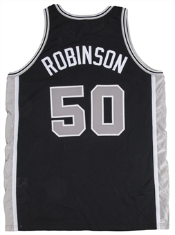 1998-99 David Robinson Game Used San Antonio Spurs Road Jersey 